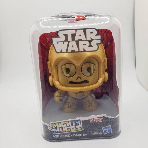 Star wars C-3PO mighty muggs spinning head collectible toy - Picture 5 of 5